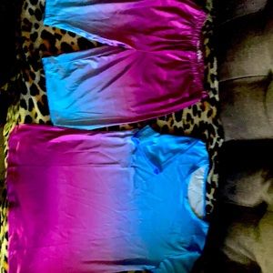 A two piece set size medium